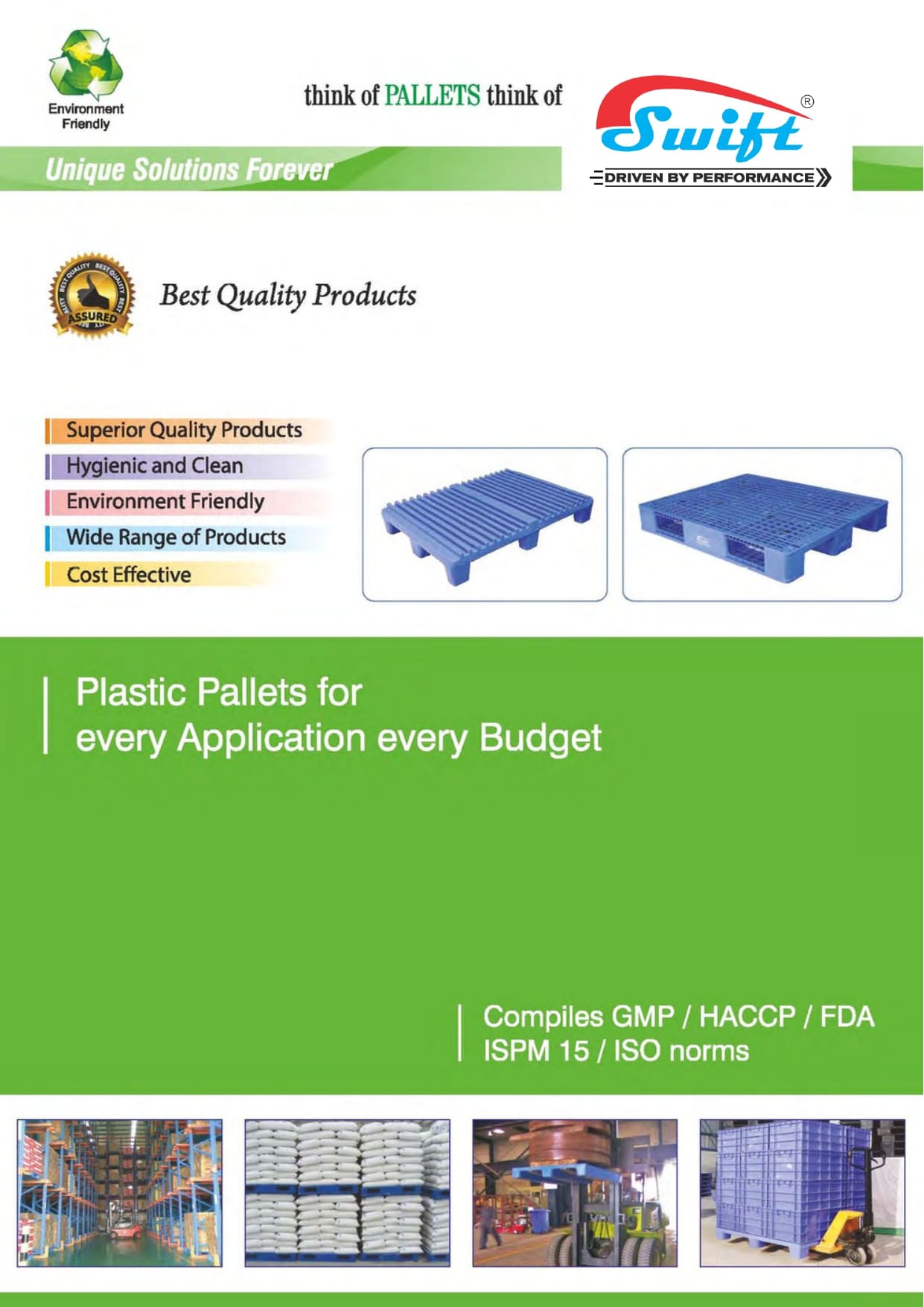 Catalog front page